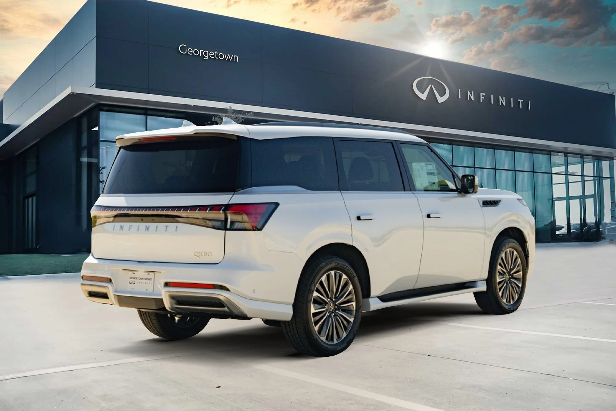 New 2027 RADIANT WHITE INFINITI Luxe 2WD image 5
