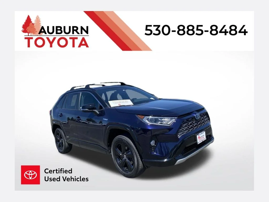 Certified Used 2021 Midnight Black Metallic Toyota XSE image 1
