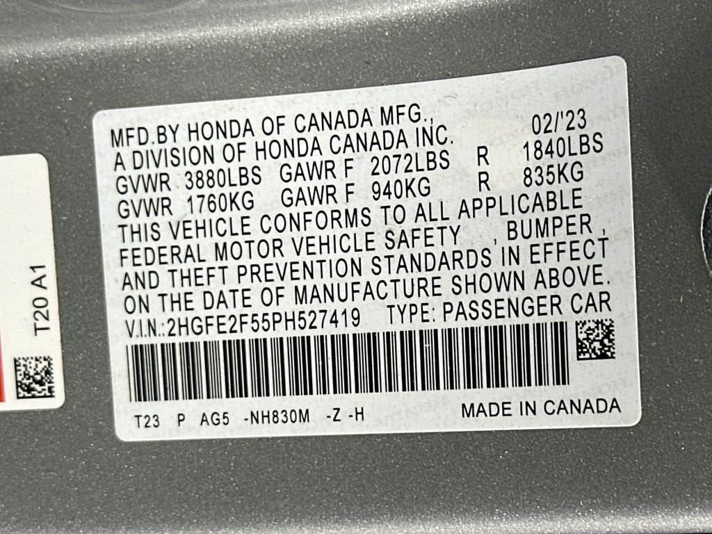 Used 2023  Honda Sport image 29