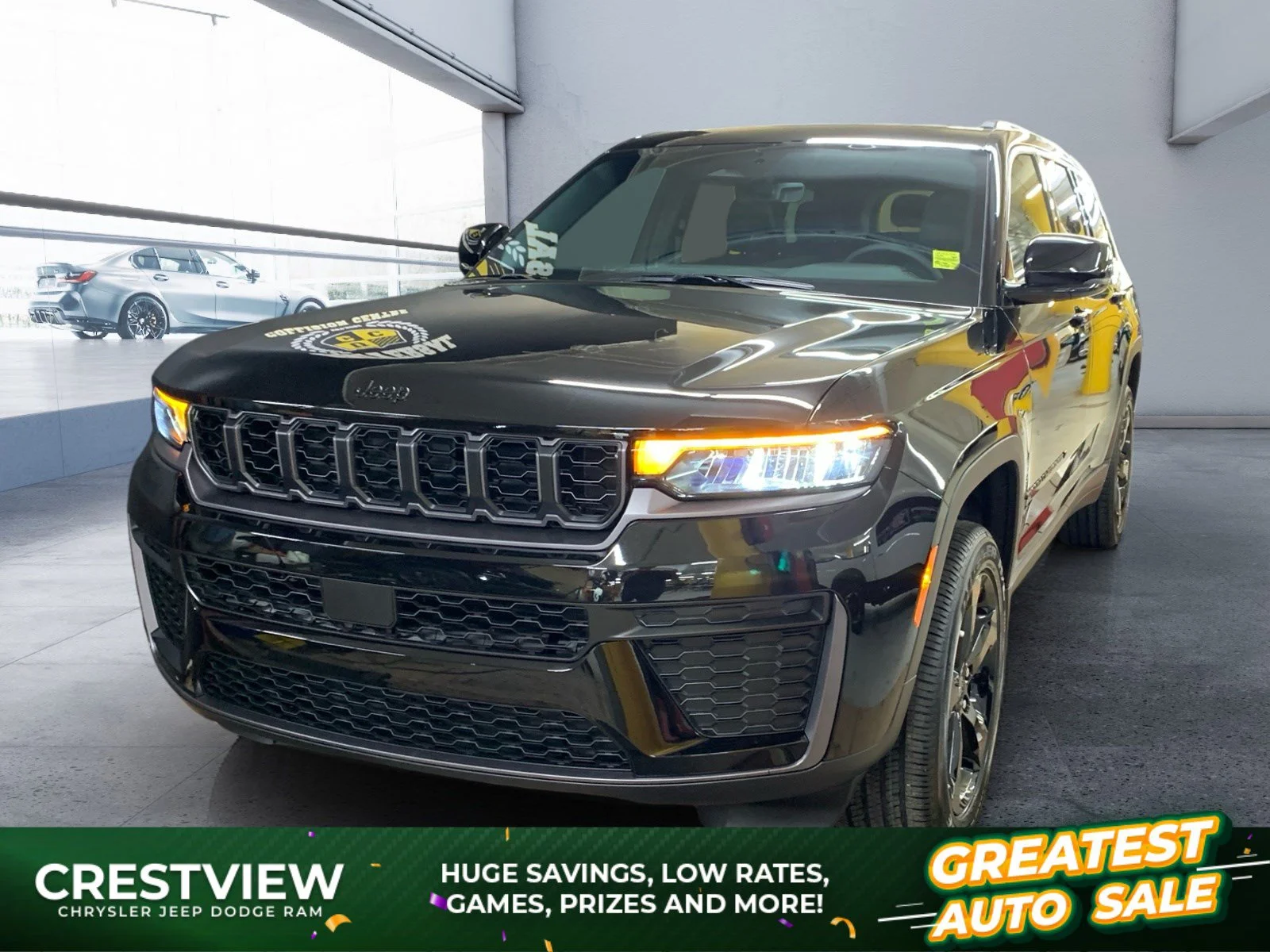 New 2026 Diamond Black Crystal Pearl Jeep Altitude image 1