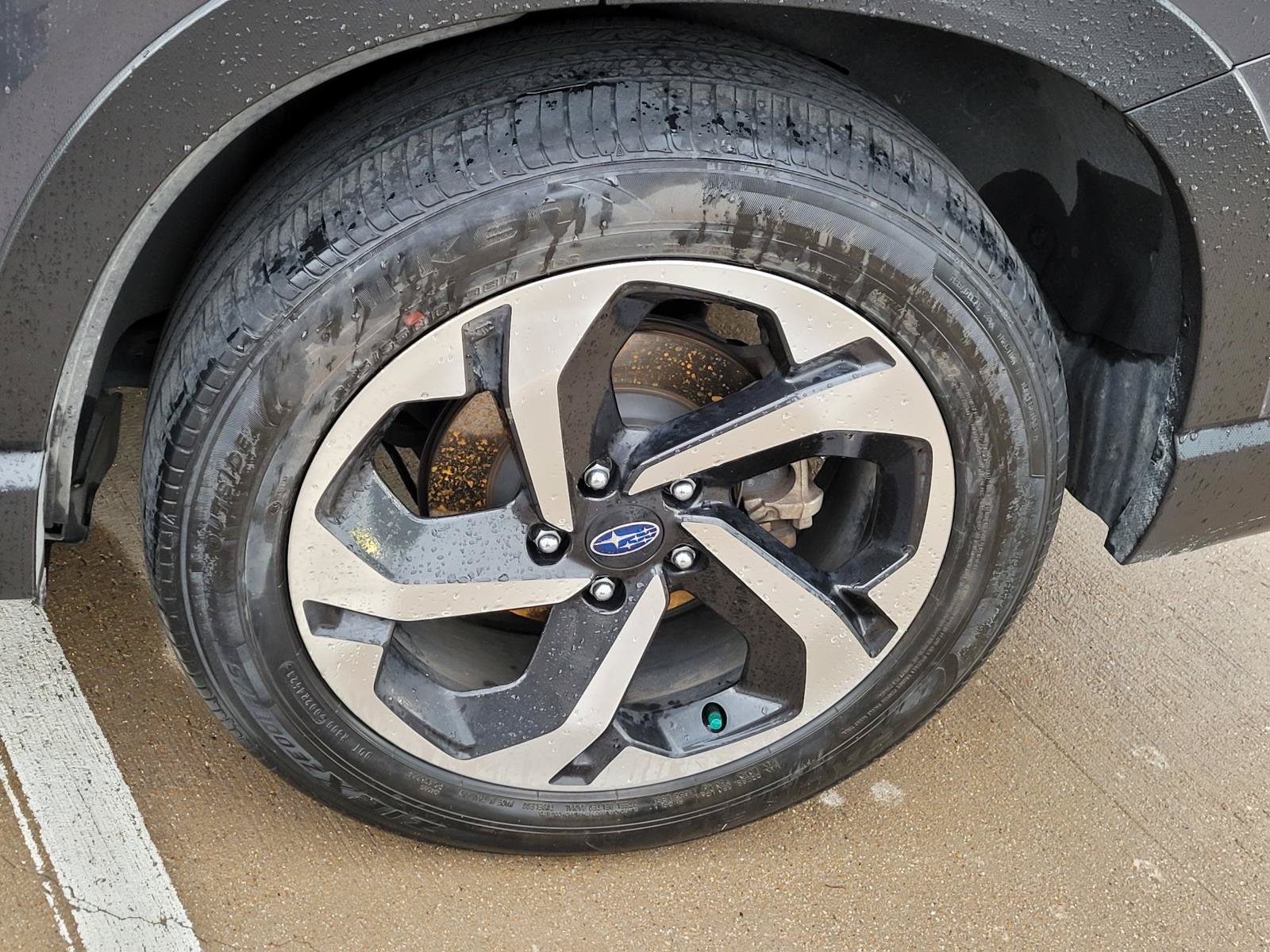 Used 2024 Magnetite Gray Metallic Subaru Touring image 2