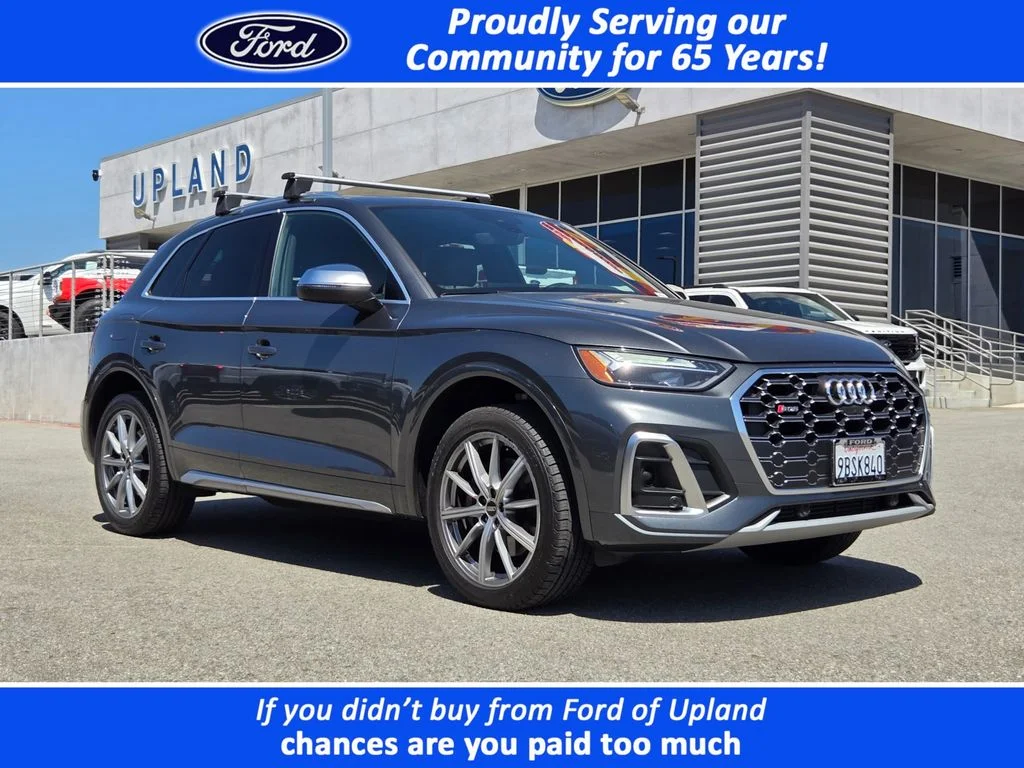 Used 2022 Daytona Gray Pearl Effect Audi Premium Plus image 1