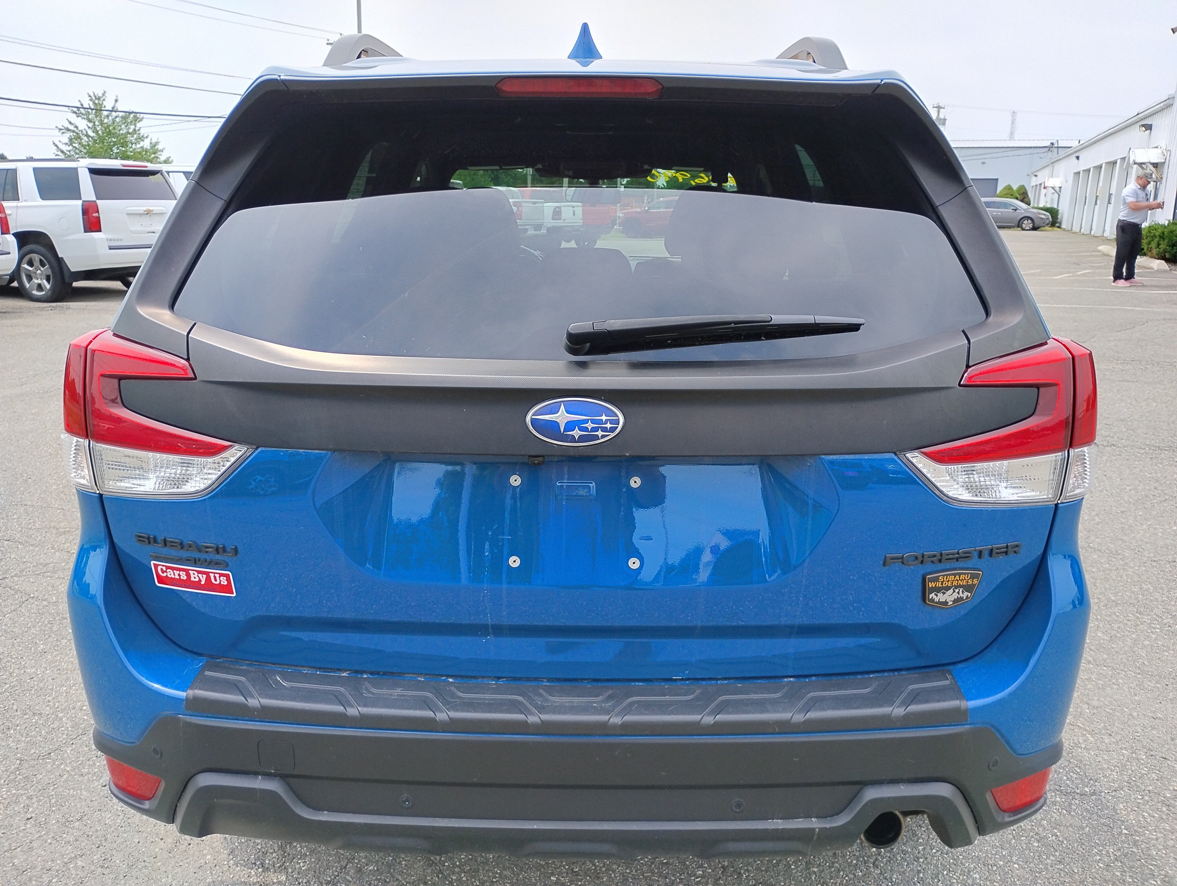 Used 2022 Geyser Blue Subaru Wilderness image 6