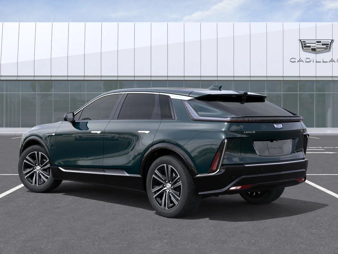 New 2027 Emerald Lake Metallic Cadillac Premium Luxury image 3