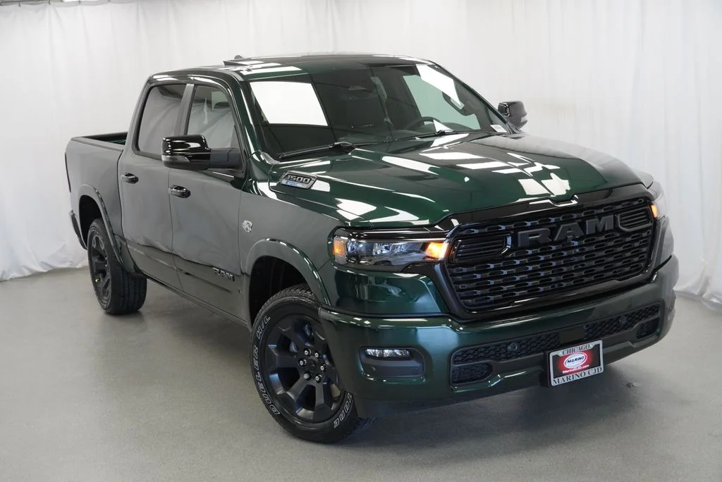 New 2026 Serrano-Green Metallic Exterior Paint RAM Big Horn/Lone Star image 8