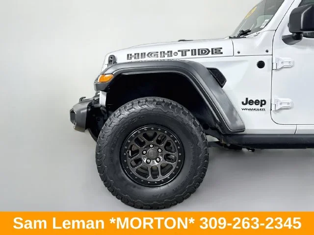 Used 2022 White Jeep Unlimited High Tide image 29