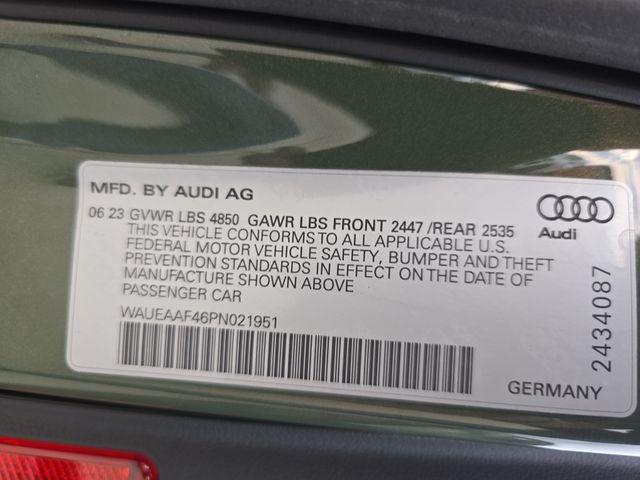 Used 2023 Green Audi 45 S line Premium Plus image 37