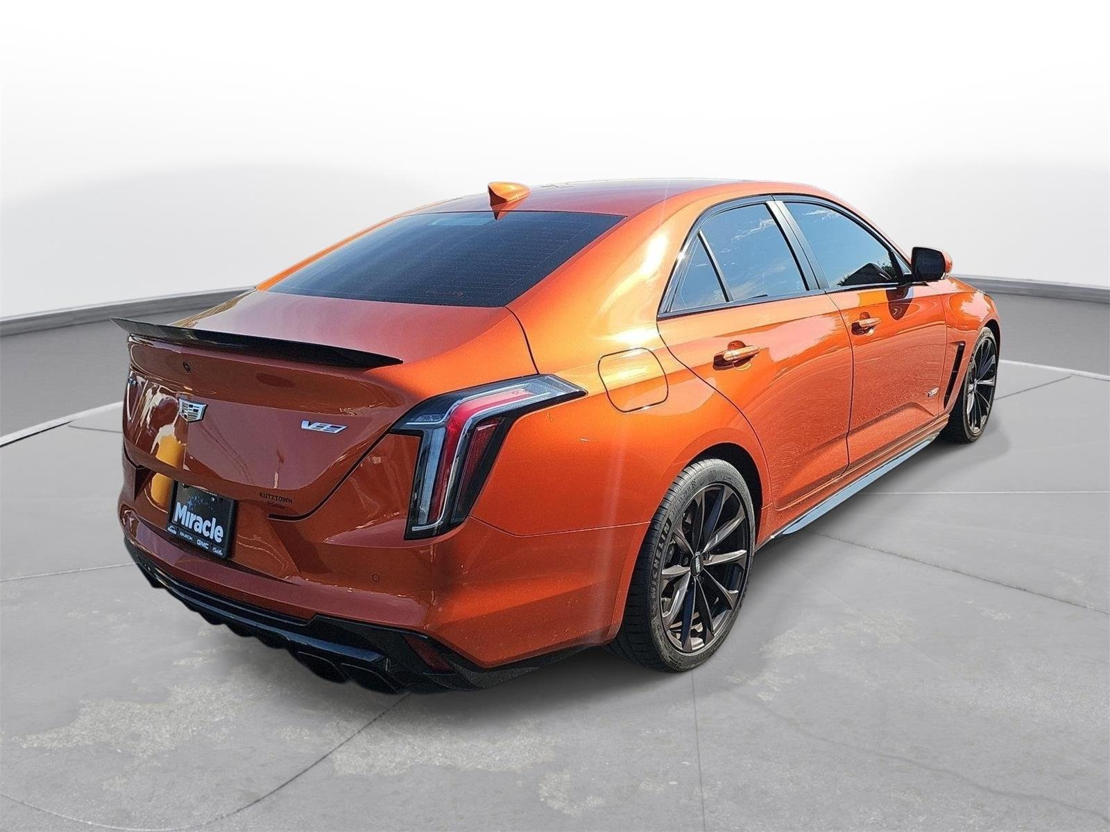 Used 2023 Blaze Orange Metallic Cadillac Blackwing image 6