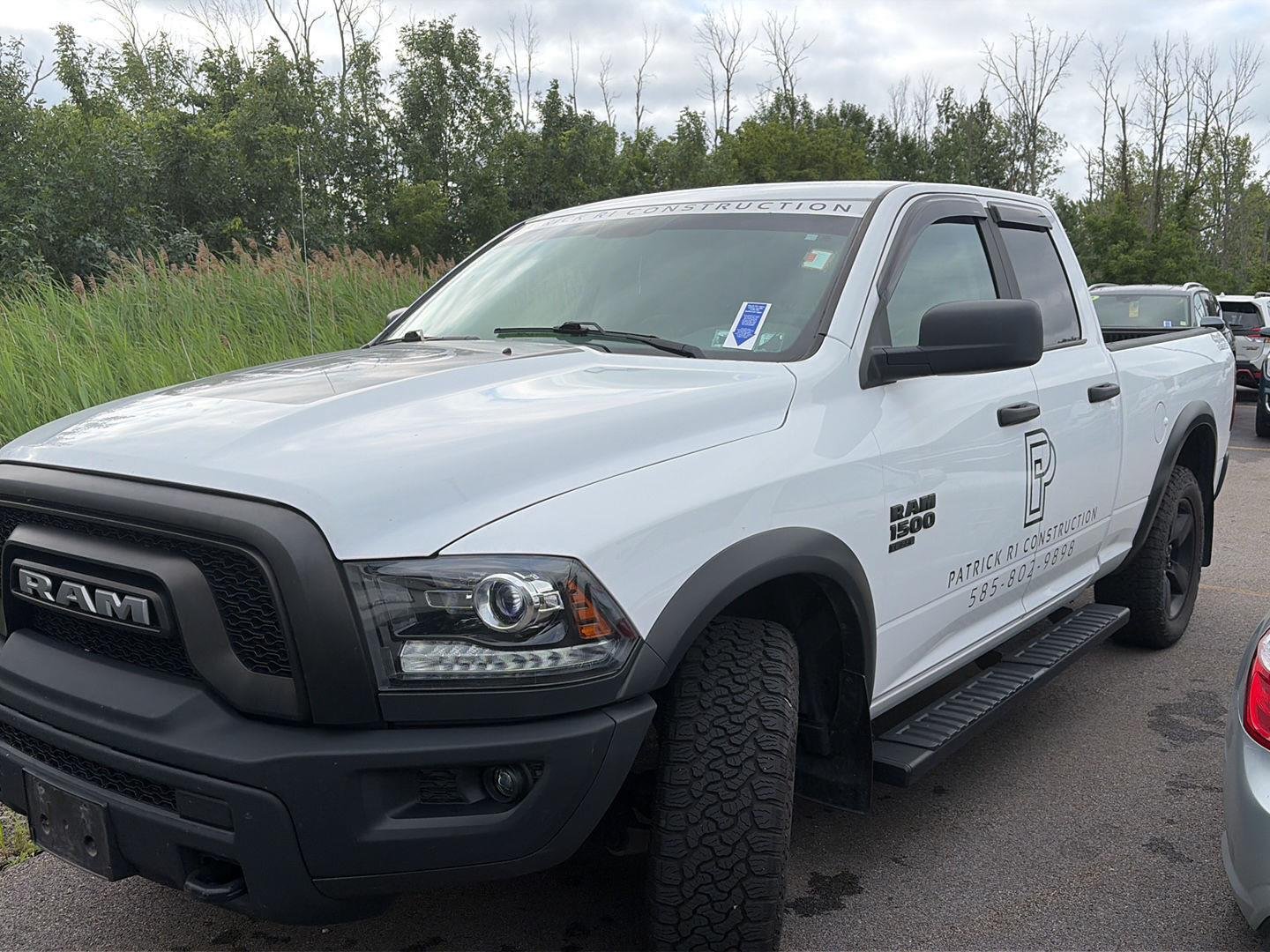 Used 2020 Bright White Clearcoat Ram Warlock image 4
