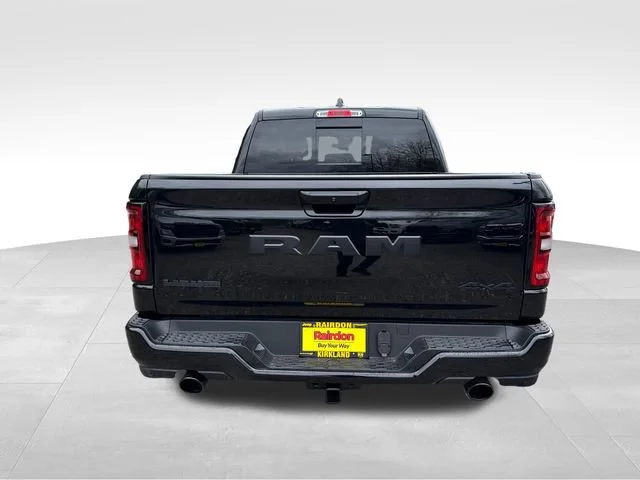 New 2026 Diamond Black Crystal Pearl-Coat Exterior Paint RAM Laramie image 6