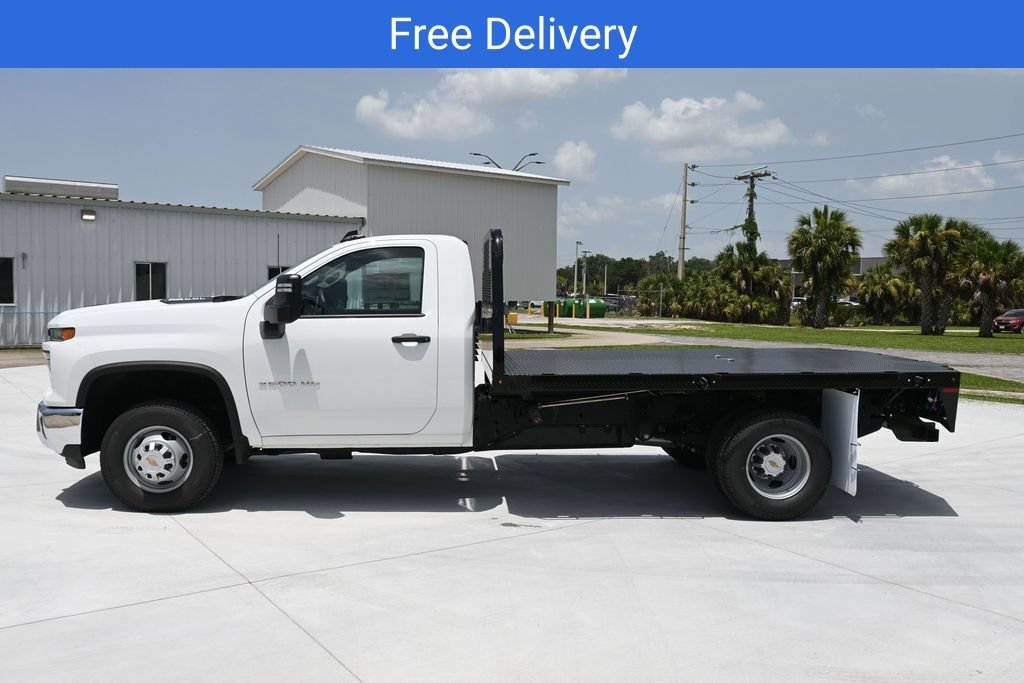 New 2025 Summit White Chevrolet Work Truck image 2
