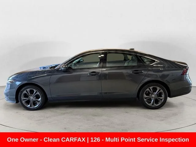 Used 2023 Meteorite Gray Metallic Honda EX image 2