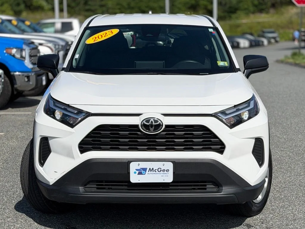 Certified Used 2023 White Toyota LE image 2