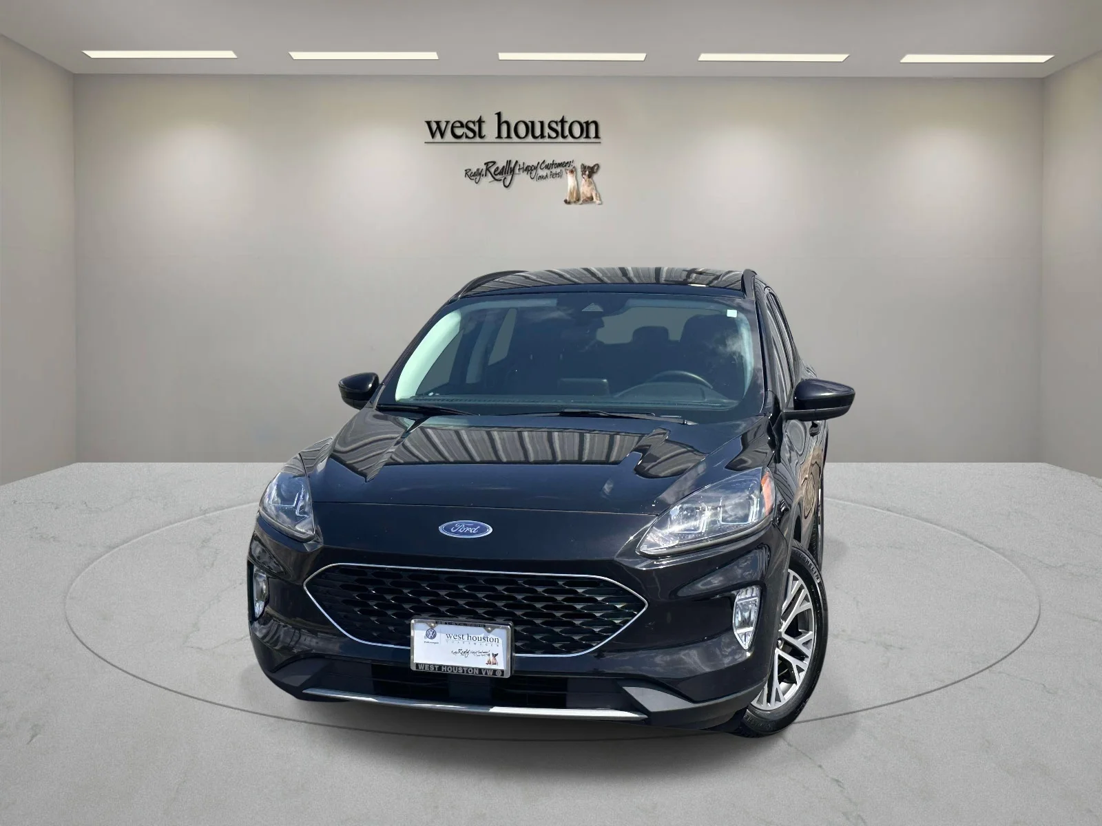 Used 2022 Black Ford SEL image 2