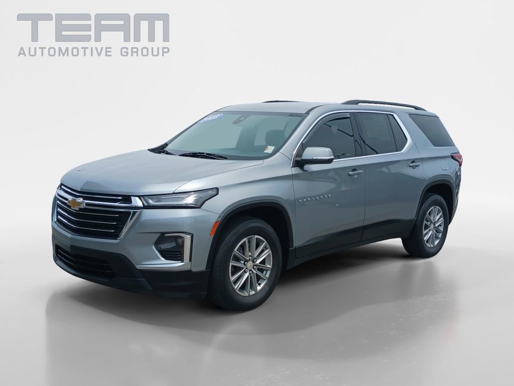 Used 2023 Sterling Gray Metallic Chevrolet LT Cloth image 3