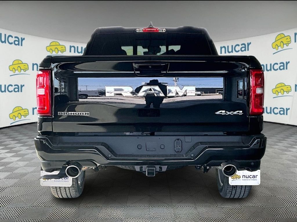 New 2026 Diamond Black Crystal Pearlcoat RAM Big Horn/Lone Star image 6