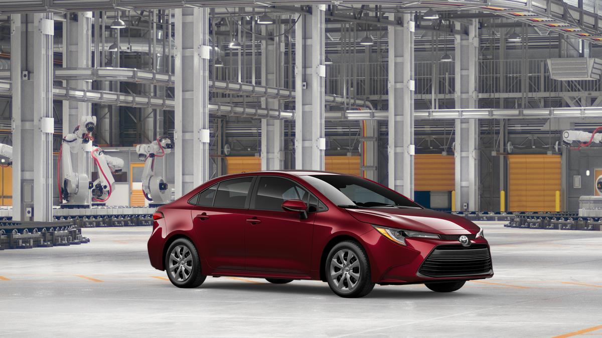New 2026 Ruby Flare Pearl Toyota LE image 14