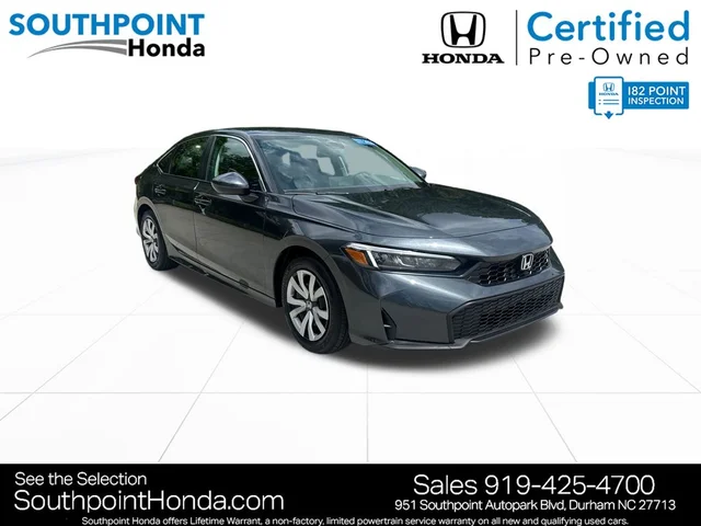 2026 Honda Civic Sedan 2WD LX