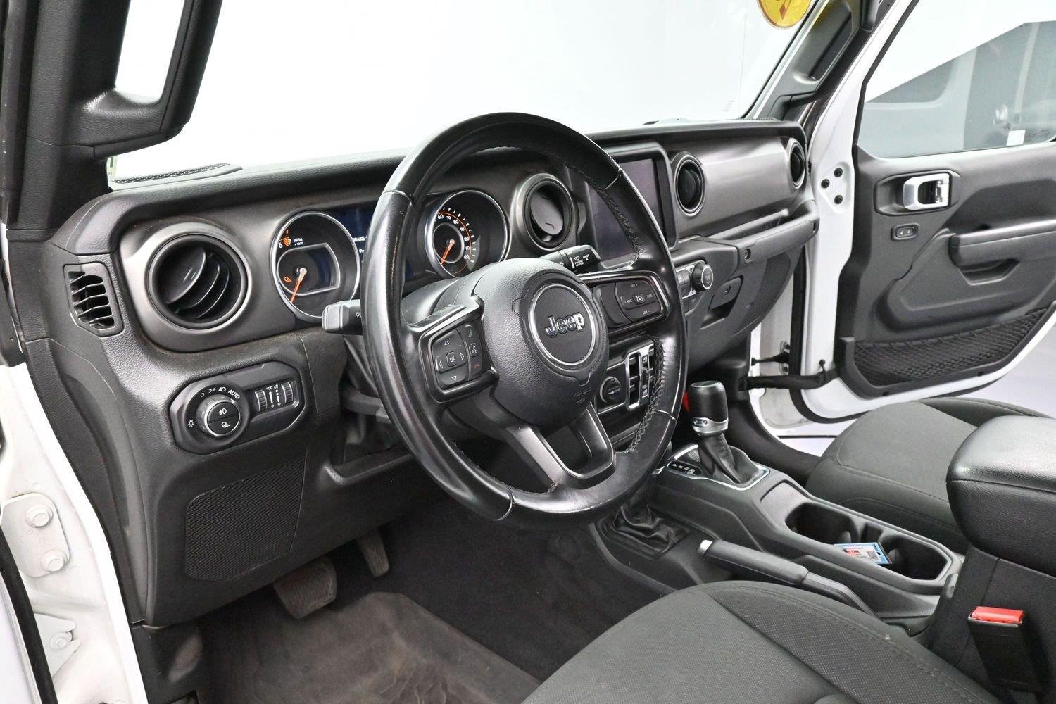 Used 2022 Bright White Clearcoat Jeep Willys image 13