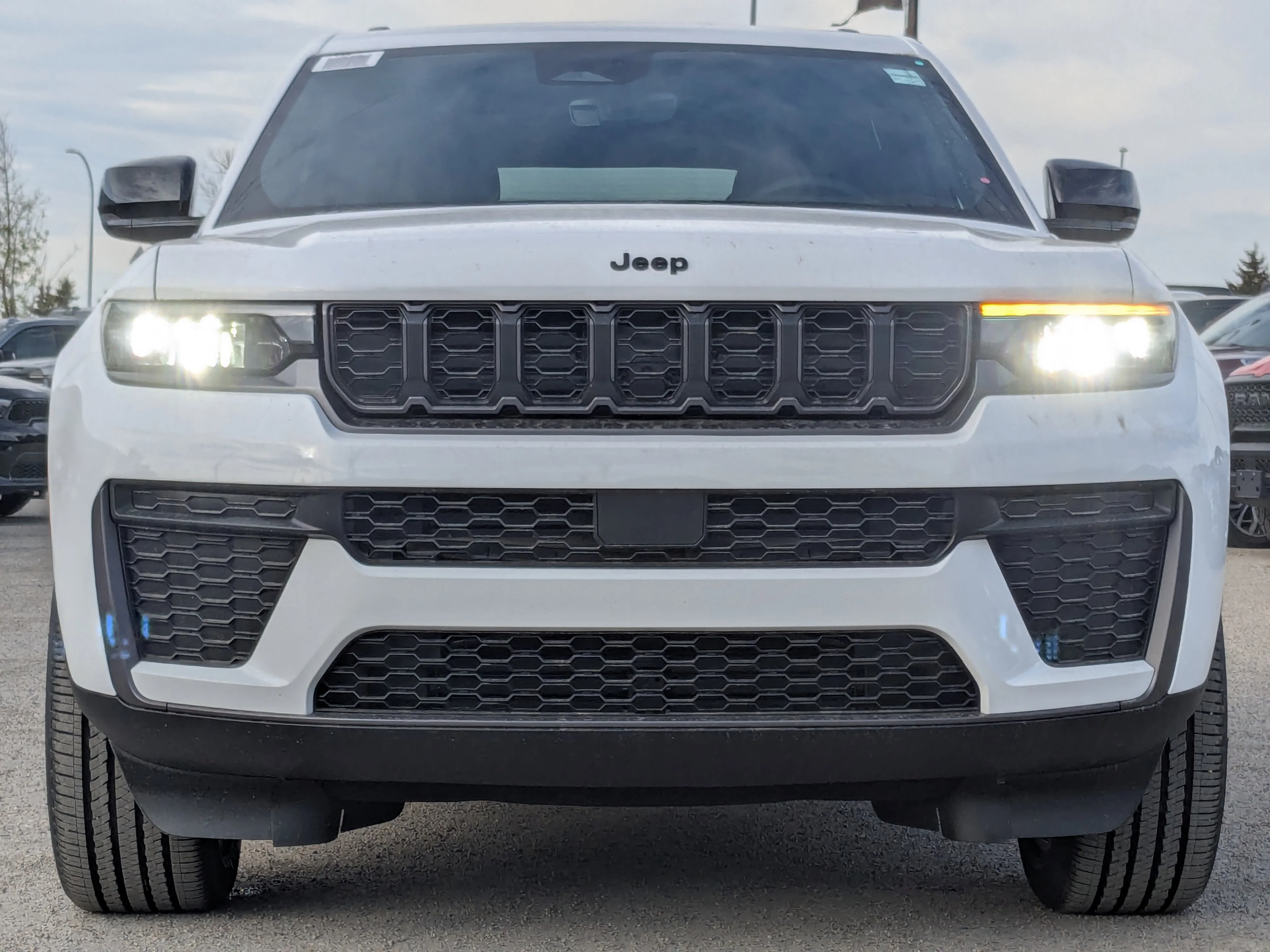 New 2026 White Jeep Altitude - - 20 Gloss Black Wheels - 2.0L Turbo - Remote Start & tons more! image 3