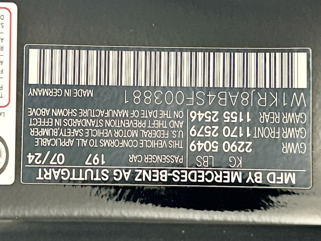 Used 2025 Obsidian Black Metallic Mercedes-Benz  image 30