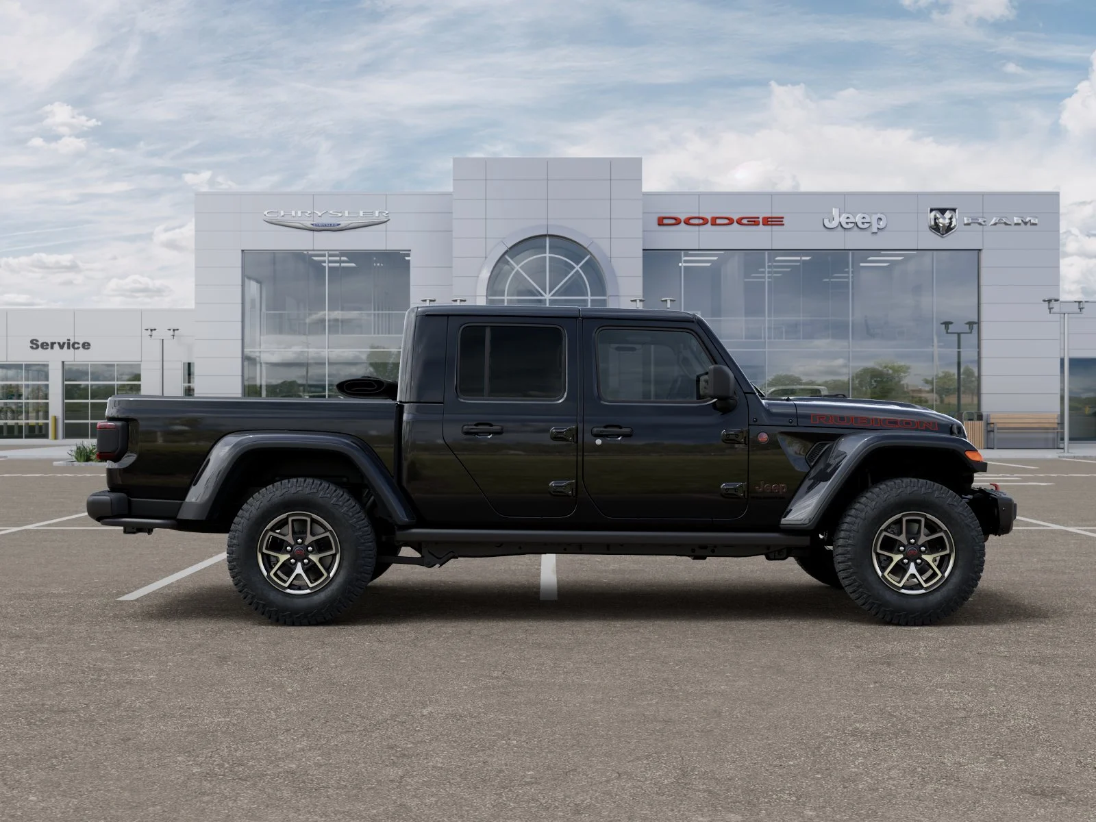 New 2026 Black Clearcoat Jeep Rubicon image 48