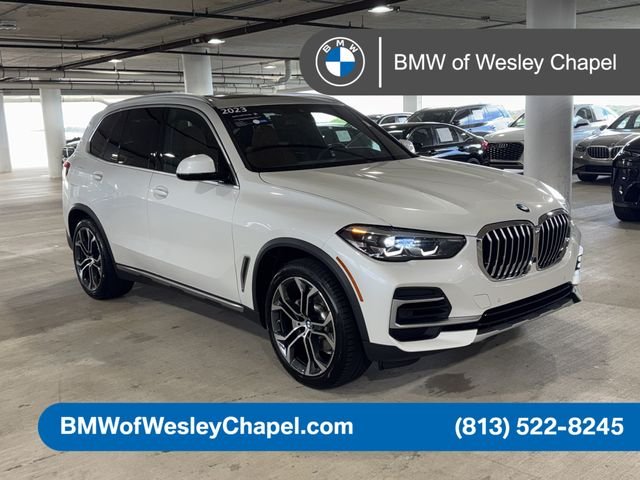 Certified Used 2023 Mineral White Metallic BMW sDrive40i image 1