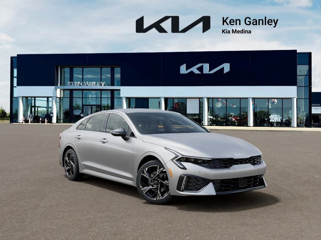 New 2026 Steel Matte Gray Kia GT-Line FWD image 8