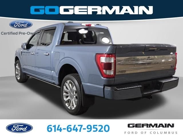Certified Used 2023 Azure Gray Metallic Ford Limited image 9