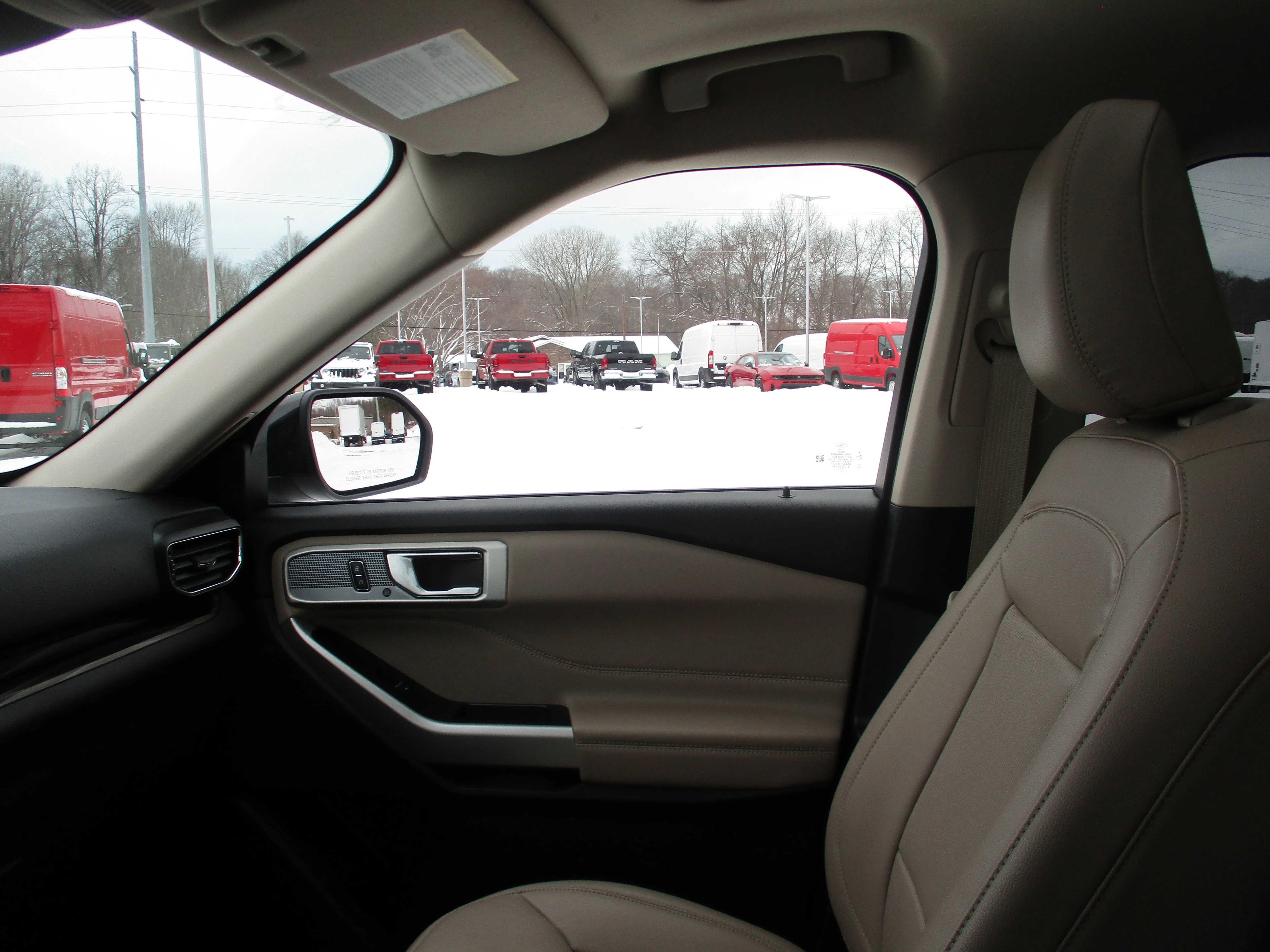 Used 2022 Star White Metallic Tri-Coat Ford Limited image 62