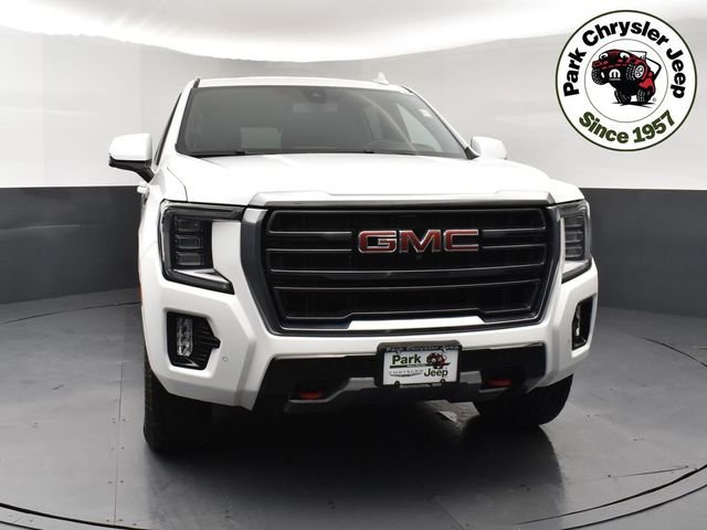 Used 2021 GMC Yukon AT4 with VIN 1GKS2CKD5MR222673 for sale in Burnsville, Minnesota