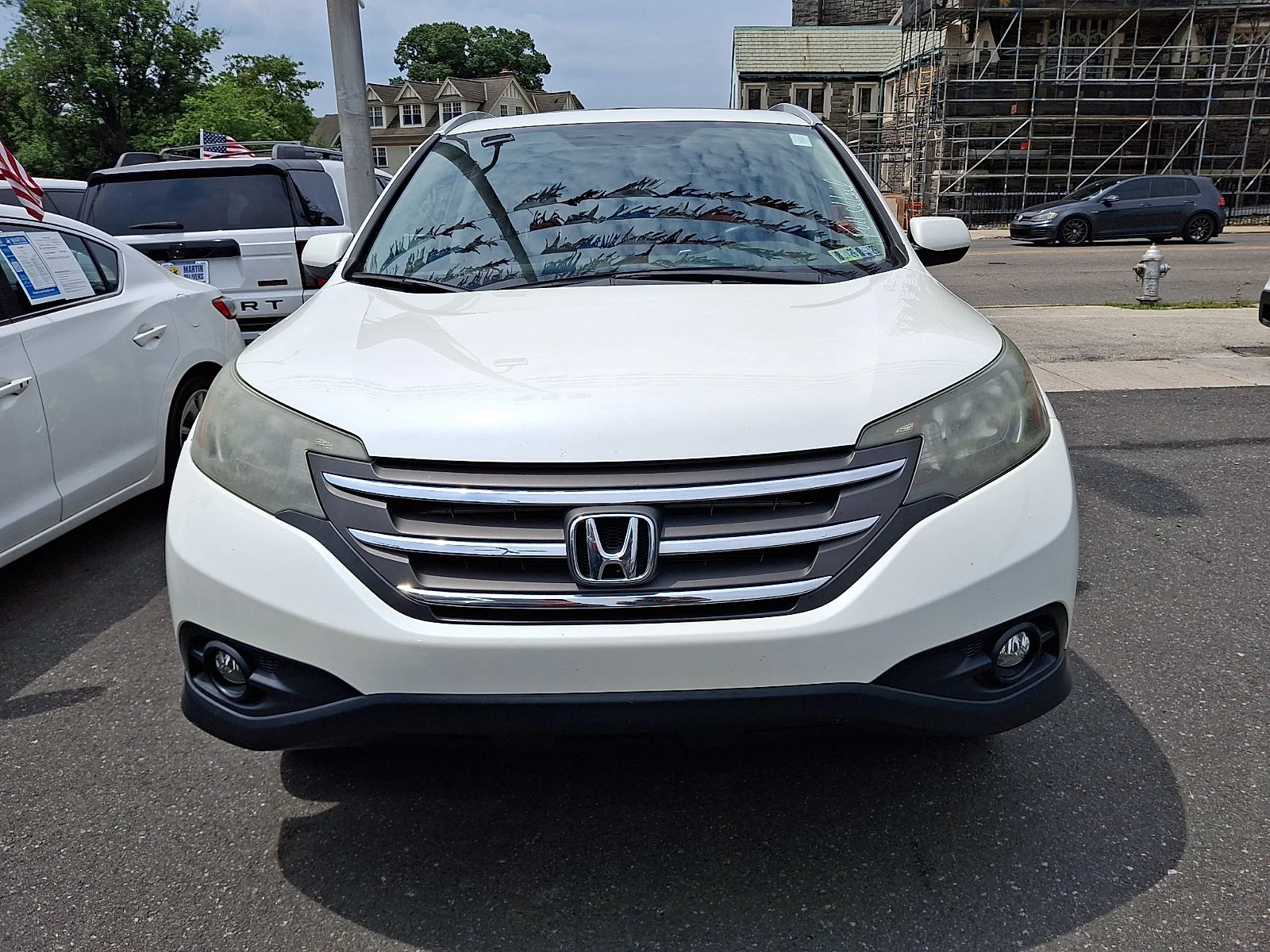 Used 2014 Honda CR-V EX-L with VIN 5J6RM4H71EL058252 for sale in Ardmore, PA