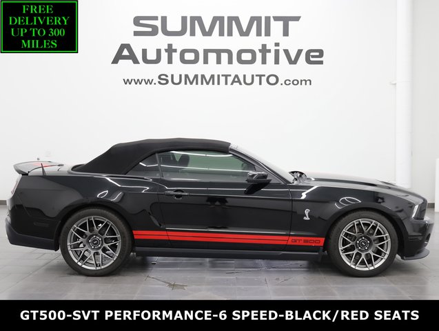 2011 Ford Mustang GT500 Convertible: GT500-CONVERTIBLE-6 SPEED STICK-ELECTRONICS-MICHELIN
