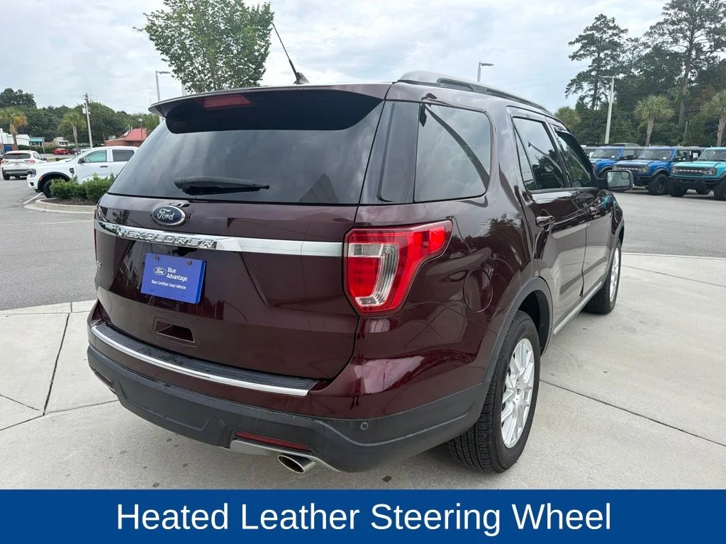 Used 2018 Burgundy Velvet Metallic Tinted Clearcoat Ford XLT image 10