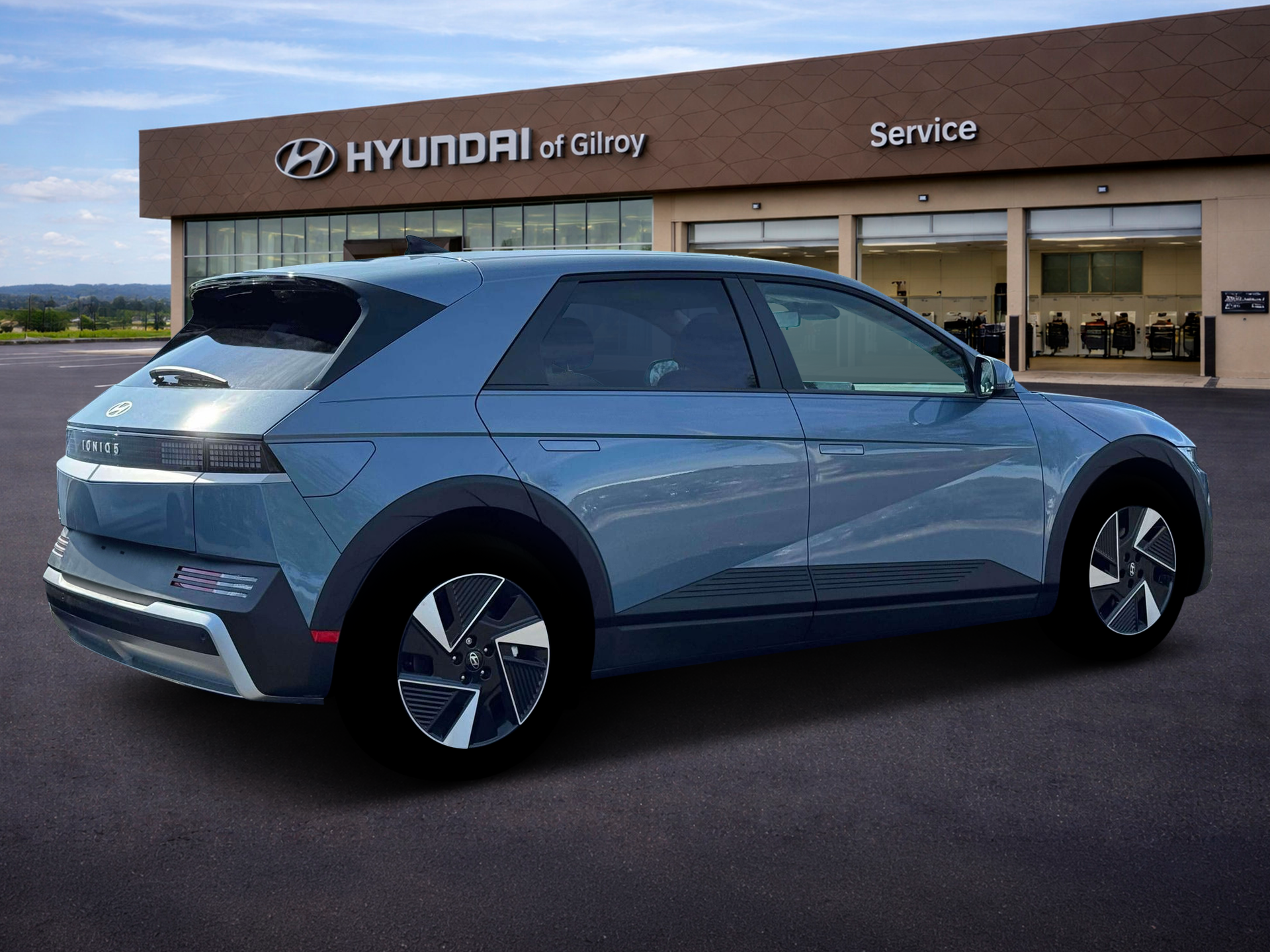 New 2026 Blue Hyundai SE image 8