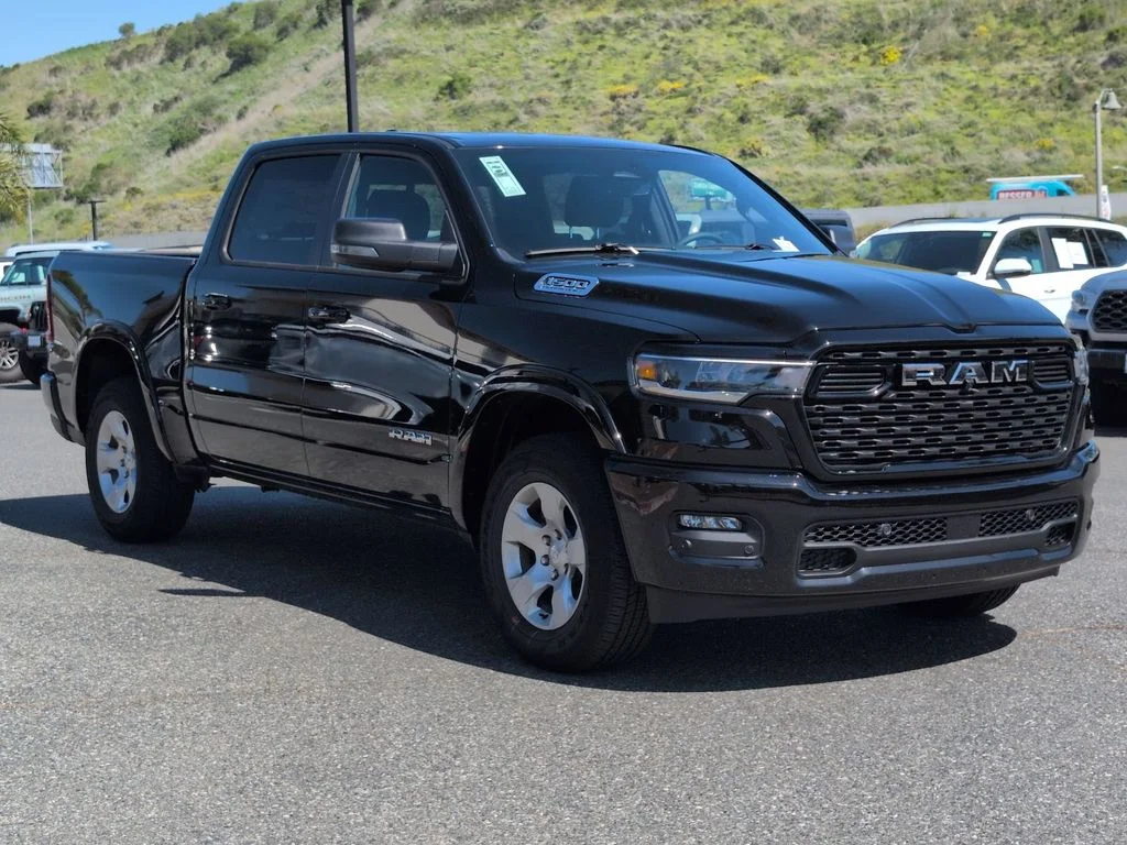 New 2026 Diamond Black Crystal Pearlcoat RAM Big Horn/Lone Star image 3