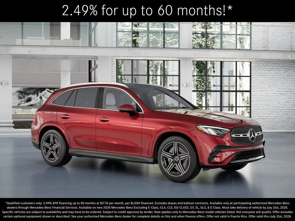 New 2026 MANUFAKTUR Patagonia Red Metallic Mercedes-Benz GLC 300 image 12
