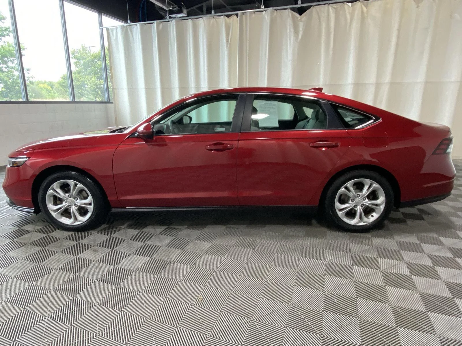 Used 2023 Radiant Red Metallic Honda LX image 4