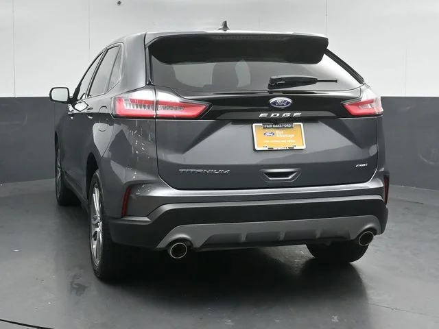 Certified Used 2024 Carbonized Gray Metallic Ford Titanium image 6