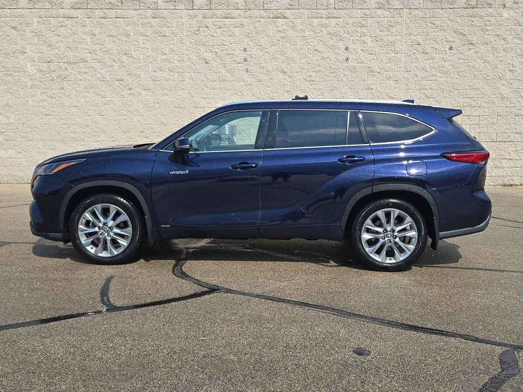 Used 2021 Blue Toyota Limited image 10