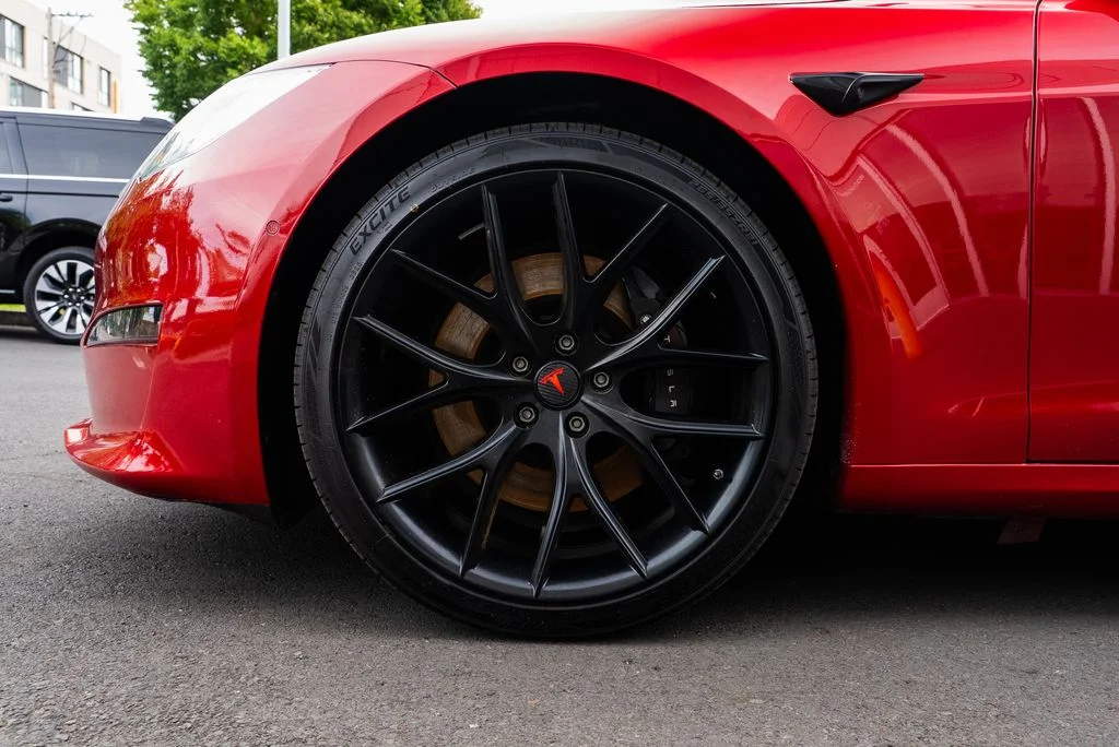Used 2022 Red Tesla Base image 7