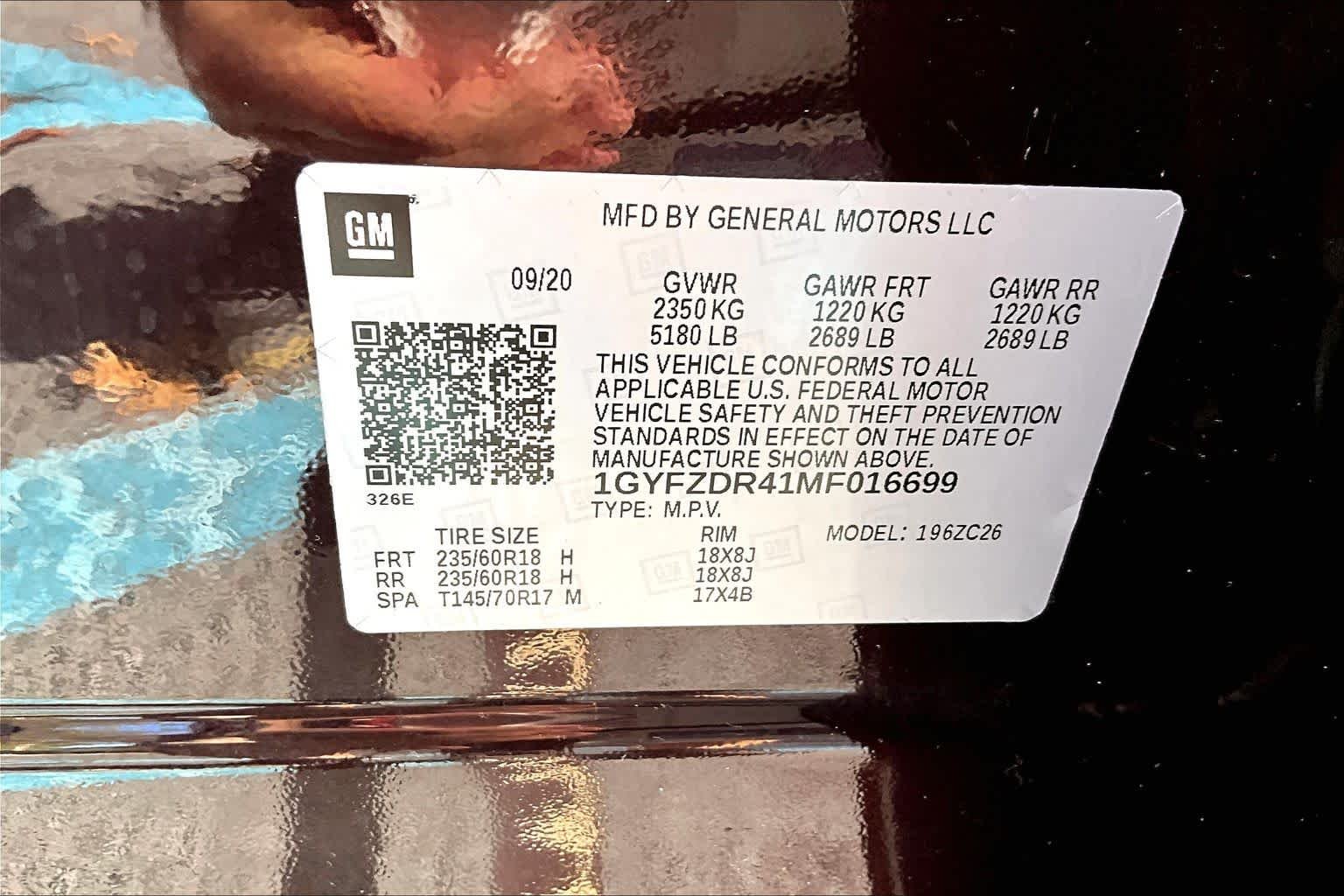 Used 2021 Garnet Metallic Cadillac AWD Premium Luxury image 33