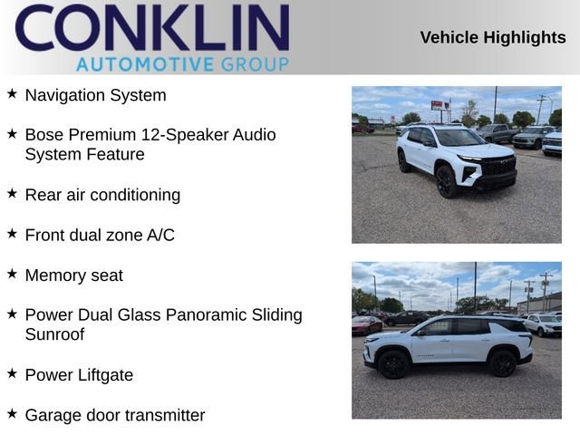 New 2026 Polar White Tricoat Chevrolet RS image 2
