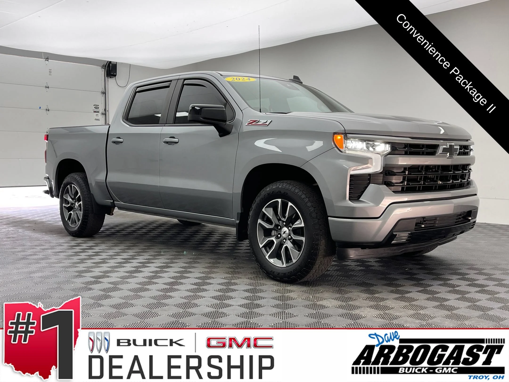Used 2024 Sterling Gray Metallic Chevrolet RST image 1