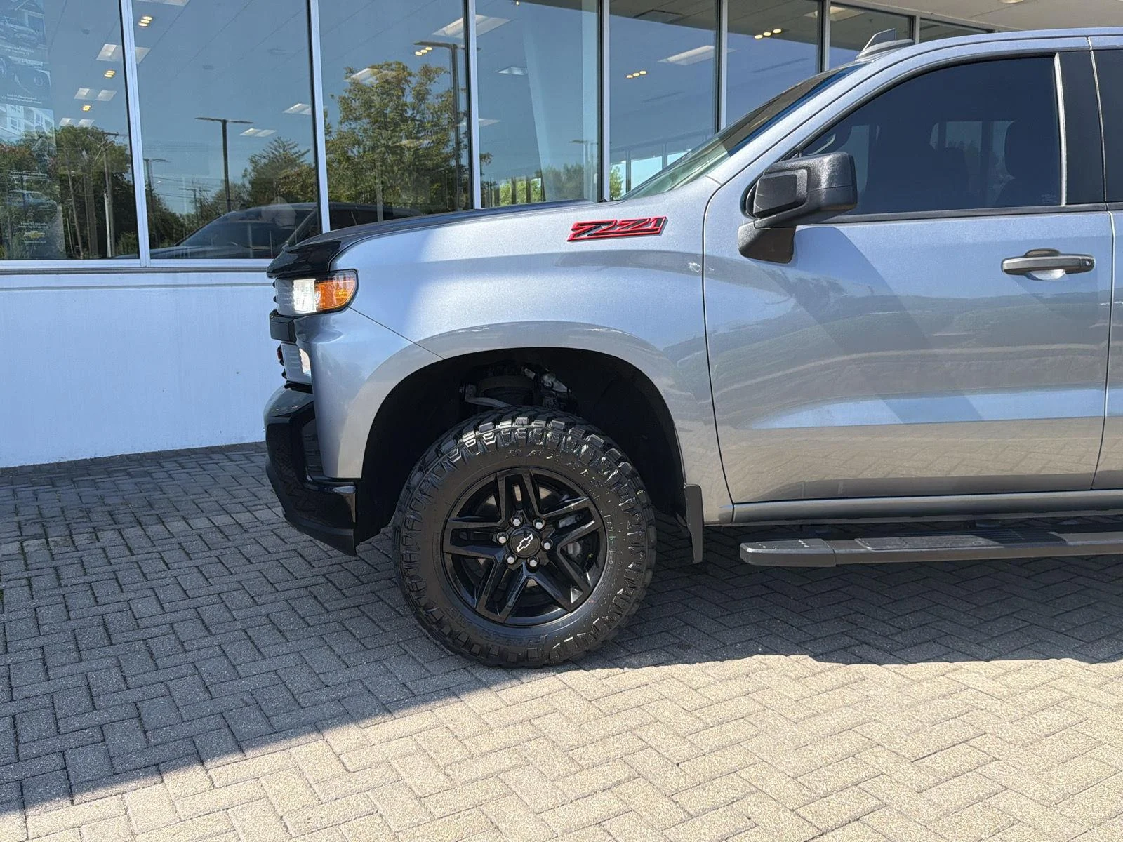 Used 2021 Satin Steel Metallic Chevrolet Custom Trail Boss image 9