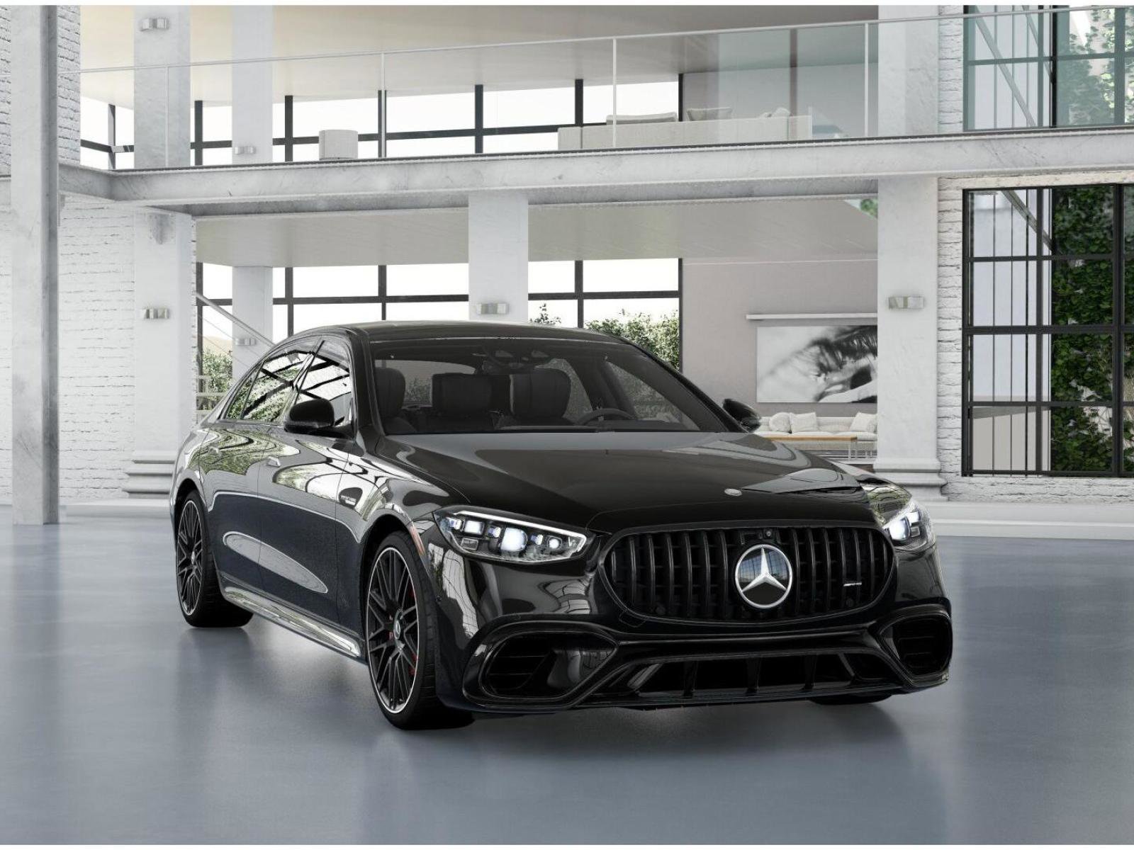 New 2026 Obsidian Black Metallic Mercedes-Benz AMG® S 63 E image 9