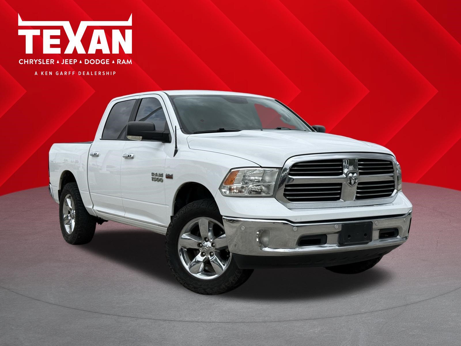 Used 2017 Bright White Clearcoat Ram Big Horn image 1
