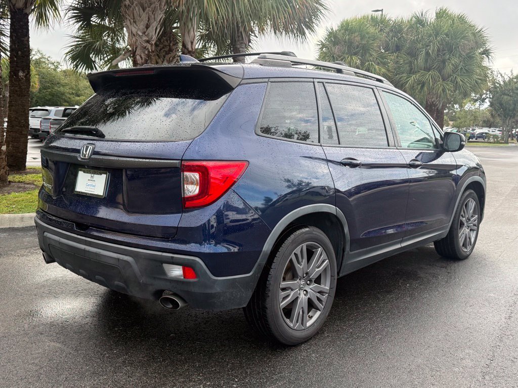 Used 2019 Blue Honda EX-L image 5