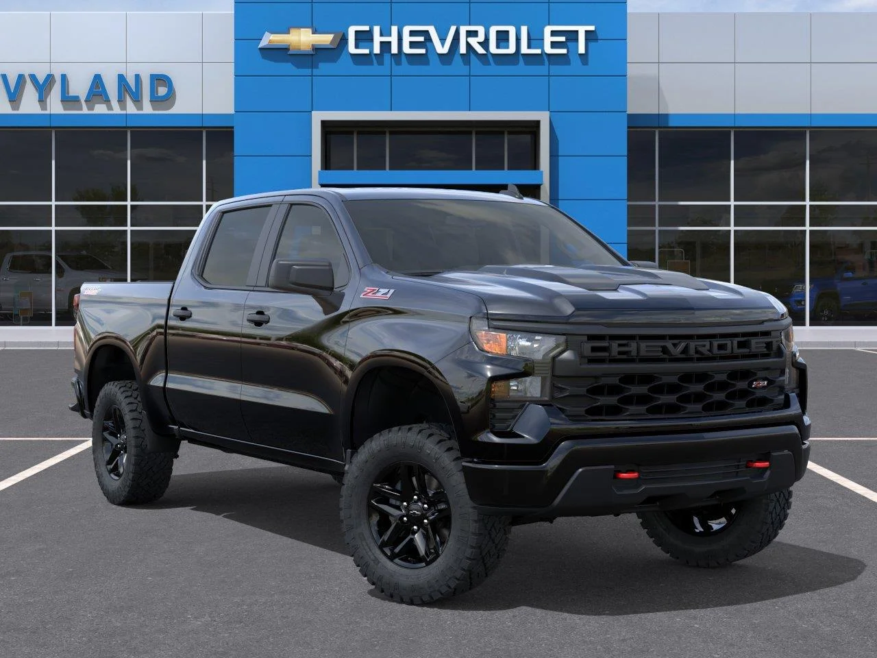 New 2026 Black Chevrolet Custom Trail Boss image 7