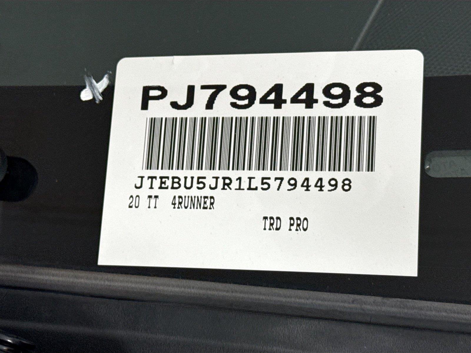 Used 2020 Super White Toyota TRD Pro image 47